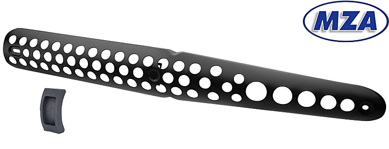 Exhaust cover Simson S51 Enduro - black - MZA