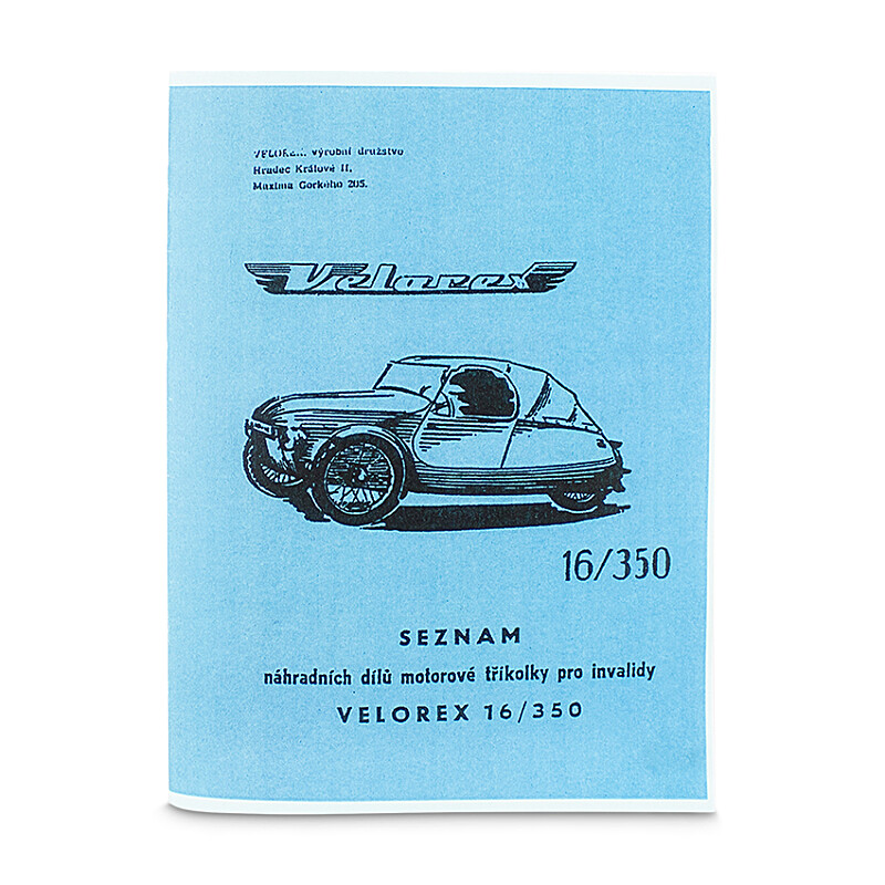 Catalogue ND Velorex 16/350