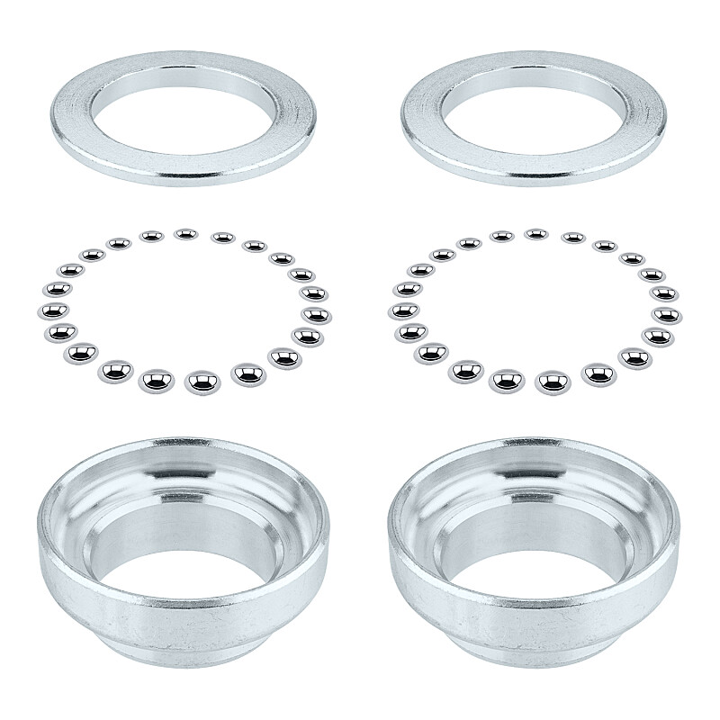 Steering bearing Pionýr 550, 555, 05, 20, 21, 23 - set - zinc