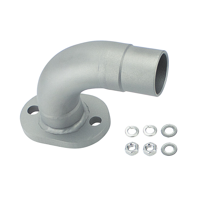 Intake elbow for Dellorto D16 Babetta 210 carburetor - side