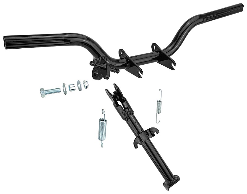 Footrest holder Simson S51 Enduro side stand - set