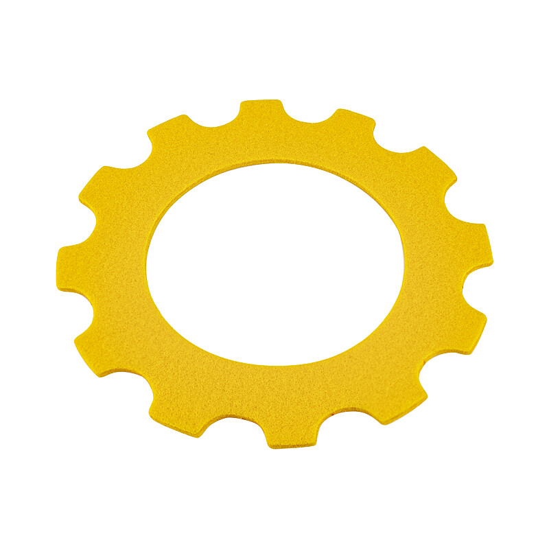 JAWA tank cap felt - yellow - Sale