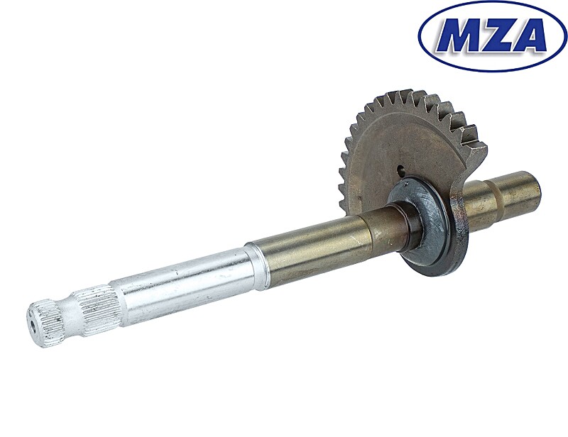 Starter shaft Simson S50 - MZA (for 4th speed engines)