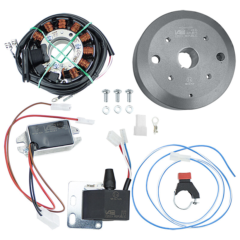 Contactless ignition for ČZ 380 type 514 Enduro