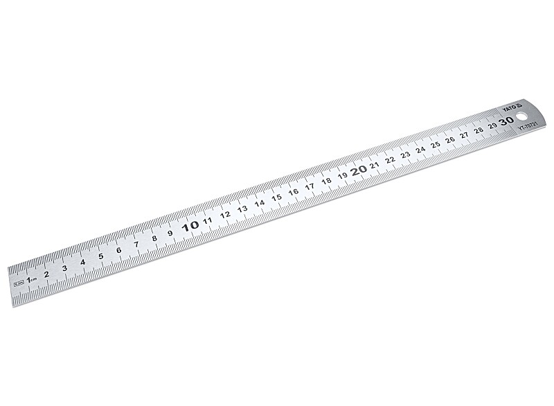 Steel ruler 30cm