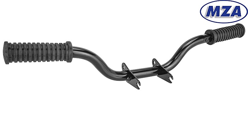 Footrest holder Simson S51 Enduro with covers (new design) - MZA