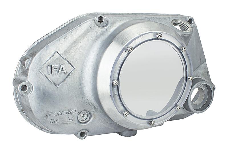 Simson clutch cover with sight glass