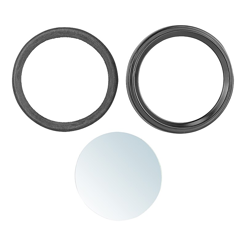 Frame glass speedometer, tachometer Simson S51 - black