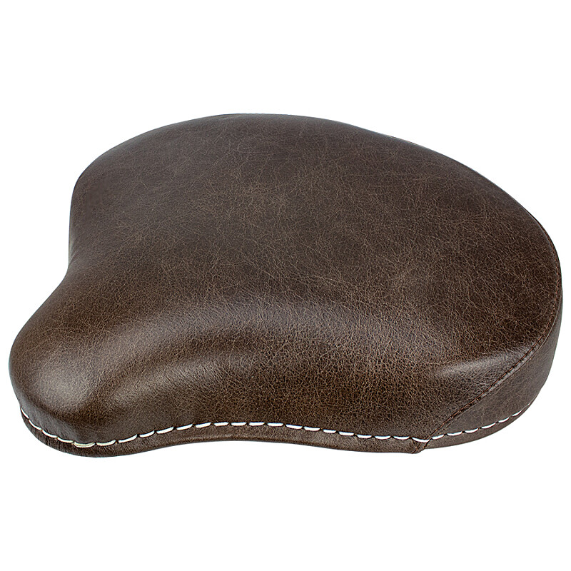 Pérák front saddle - dark brown leather - PROFI