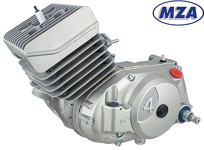 Simson S70, SR80 engine - 70cc (4th gear) silver with NPC cylinder - MZA