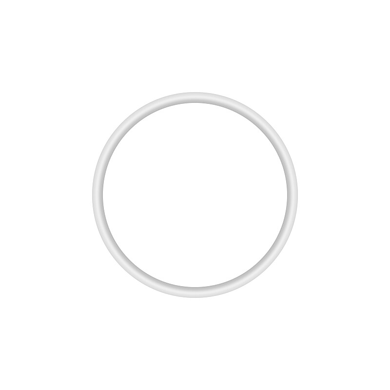 Ring 19x15 - shift drum Babetta 210, 225 - white silicone