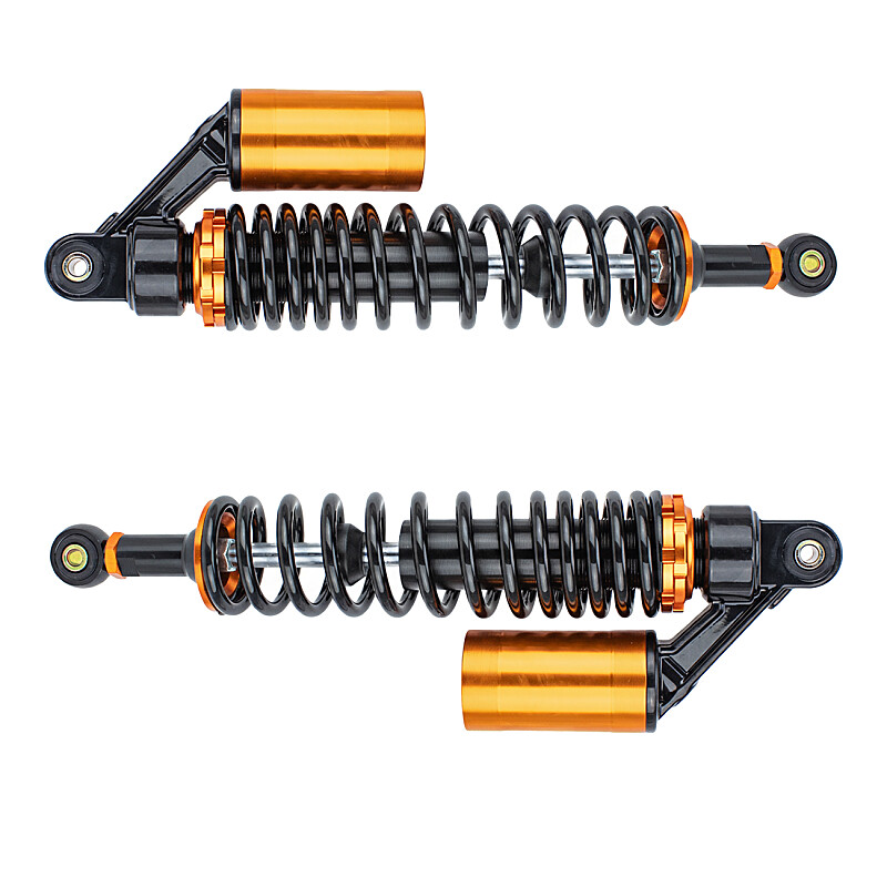 Simson rear gas shock absorber - black/gold (model 2023) - set