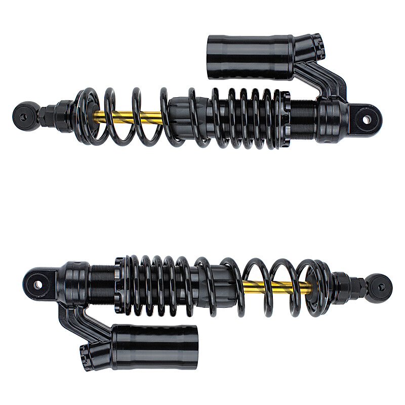 Simson rear gas shock absorber - black (model 2025) - set