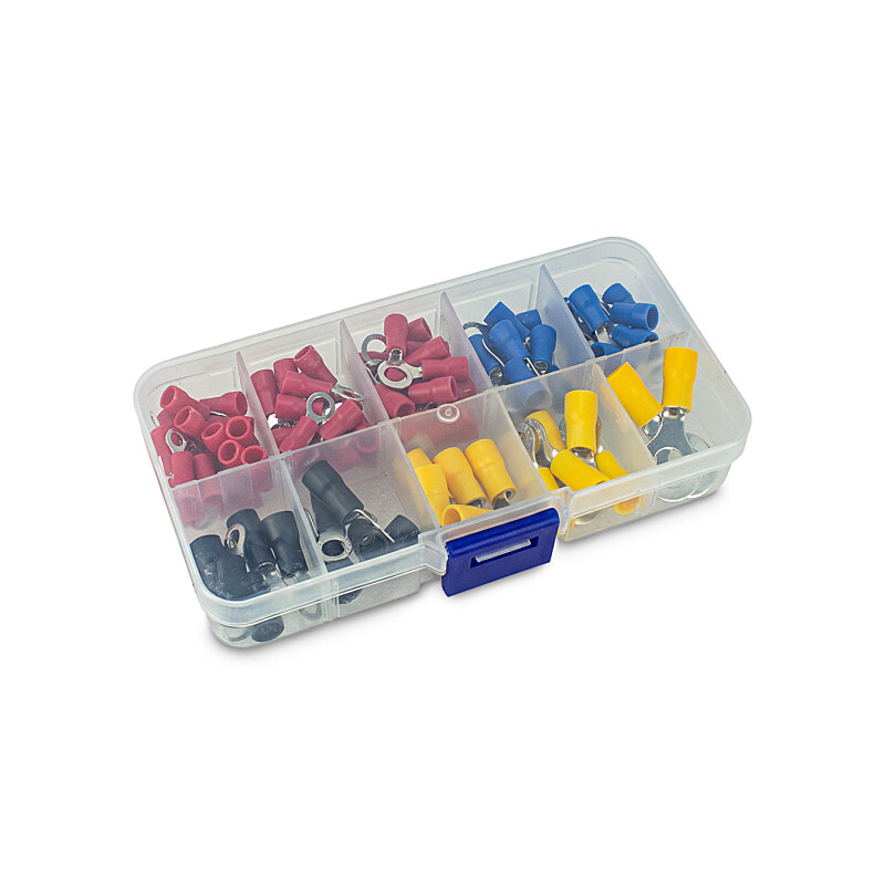Set of insulated cable lugs 3-8mm (102pcs)