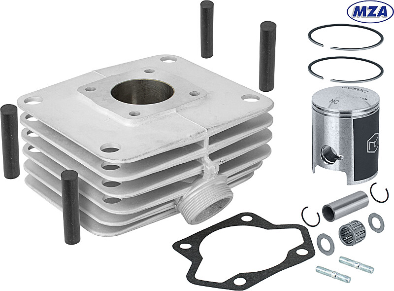 Simson 70 cc cylinder with Nikasil coating - MZA - set