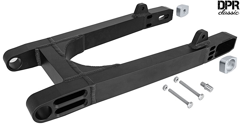 Swingarm Simson S51, S70 aluminum - black DPR