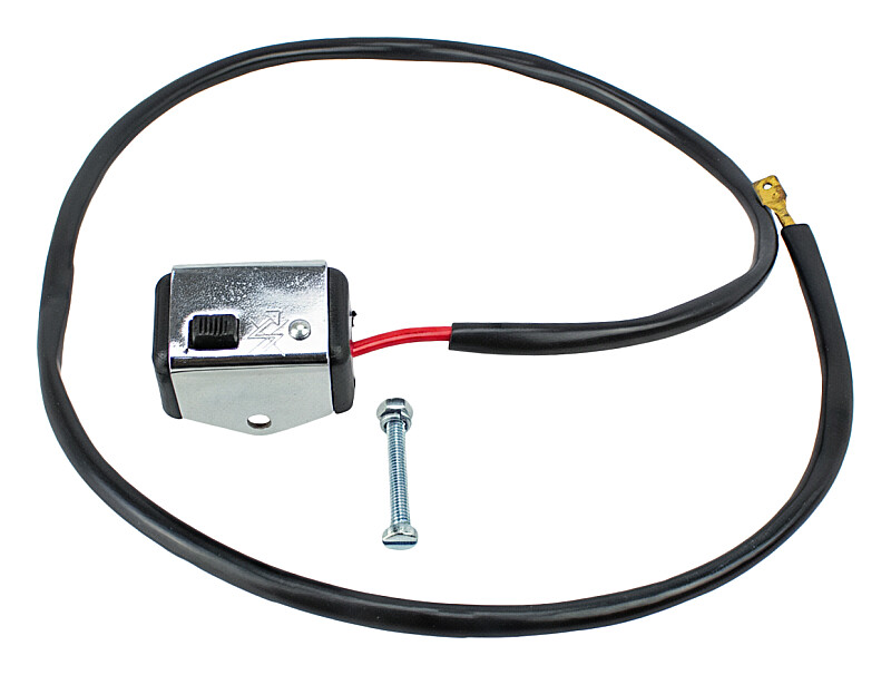 Babetta short-circuit button - chrome - complete