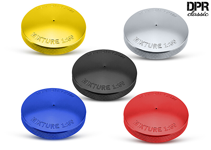 Tank plug Simson anodized aluminum - DPR