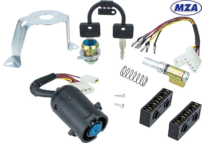 Complete set of locks Simson S51, S70 MZA