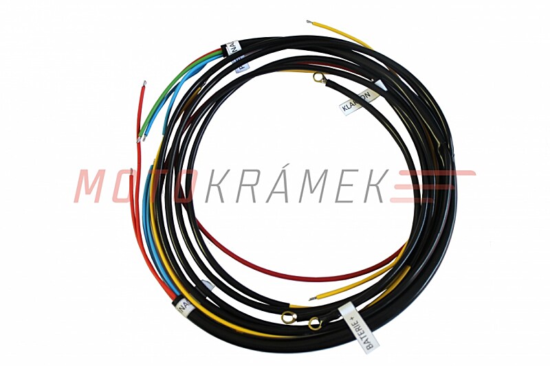 Electrical installation ČZ 125 B,T