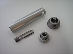Throttle handle - Worm - complete