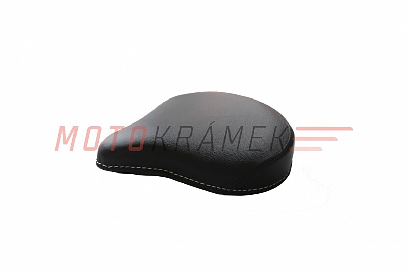Rear saddle Pérák - black - leather