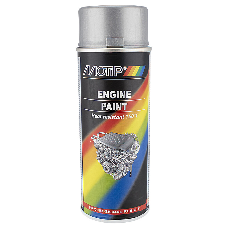 Aluminum engine paint