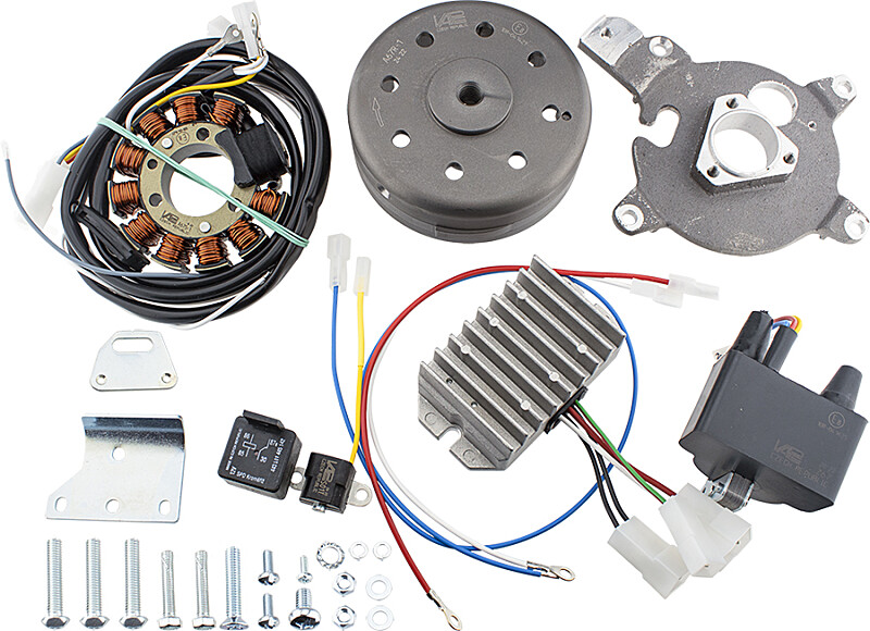 Battery-free, contactless ignition Jawa 350/638 12V