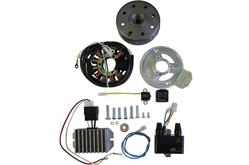 Contactless ignition 2 cylinder Jawa/ČZ - 6V