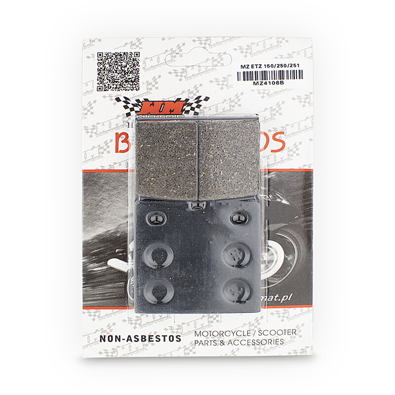 Brake pads MZ / ETZ standard - set