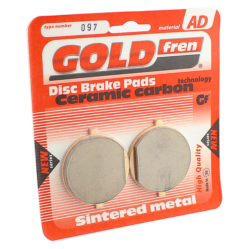 Brake pads Jawa 350 type 639, 640 GOLD fren - set