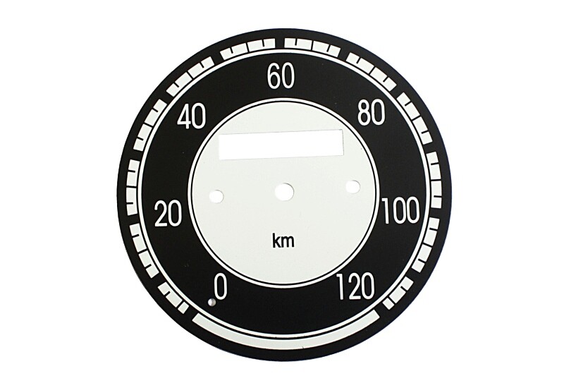 Speedometer dial 120km Kyvačka
