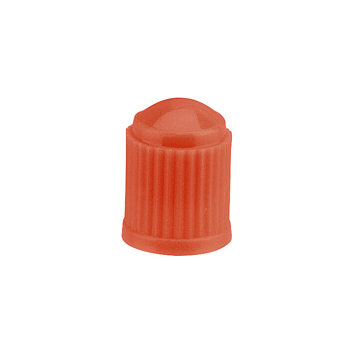 Valve cap plastic - red