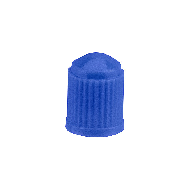 Plastic valve cap - blue