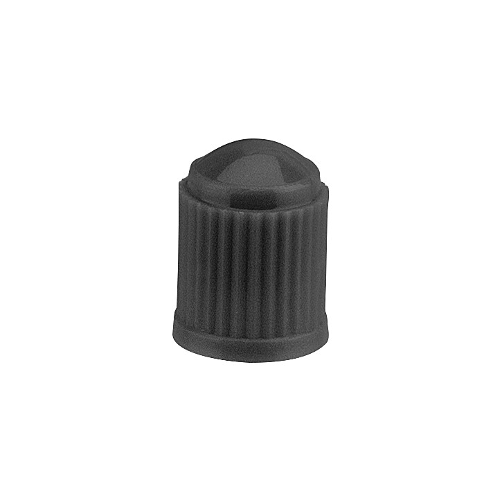 Plastic valve cap - black