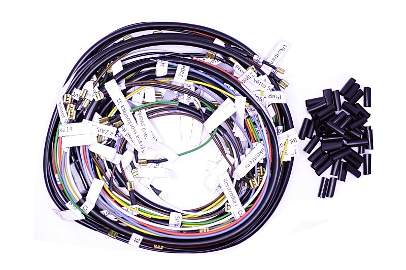 Simson SR50 electrical installation - Czech Republic