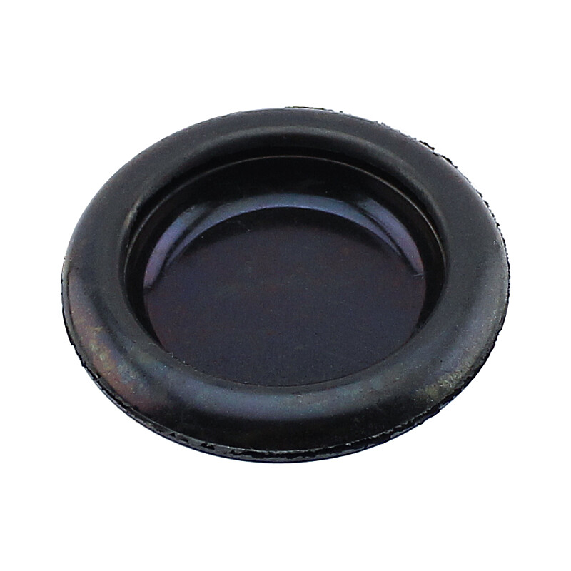 Rubber under the rear fender reflector