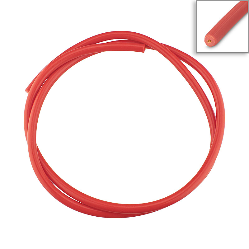 Ignition cable 0.5 m - red