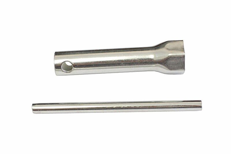 Spark plug wrench 21mm + rod