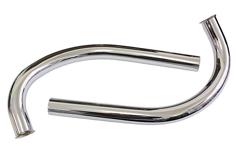 Jawa 350/362 Californian Exhaust Elbows - Nuts - A Quality
