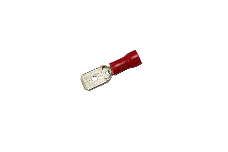 Red male connector