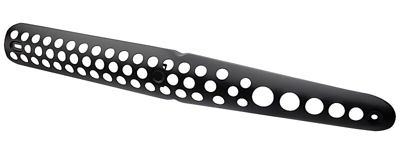 Exhaust cover Simson S51 Enduro - black