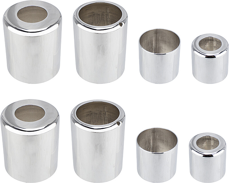 Jawa rear telescope covers Pérák/ČZ (set) - chrome