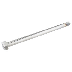Front wheel axle Pioneer 550 - chrome