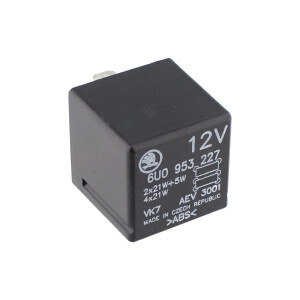 Turn signal switch 12V 2x21W Škoda CZ