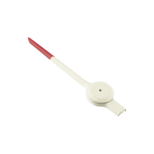 Jawa/ČZ speedometer needle - white - red