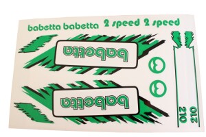 Babetta sticker set - green