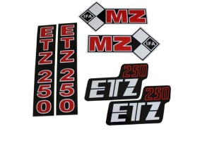 Sticker set MZ ETZ 250