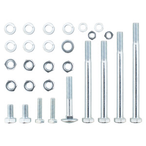Screws for attaching the Simson S51 engine - 28 pcs