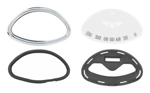 Jawa Panelka speedometer set - 120 km